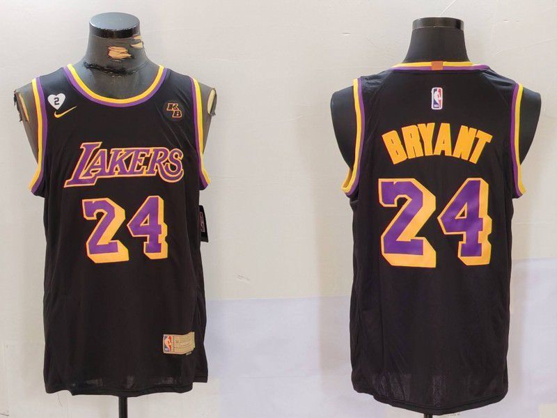 Men Los Angeles Lakers #24 Bryant Black Nike 2025 NBA Jersey style 316->philadelphia eagles->NFL Jersey
